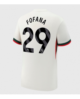 Billige Fotballdrakt Chelsea Wesley Fofana #29 Replika Bortedrakt 2025-26 Kortermet Billige Fotballdrakt Chelsea Wesley Fofana #29 Replika Bortedrakt 2025-26 Kortermet